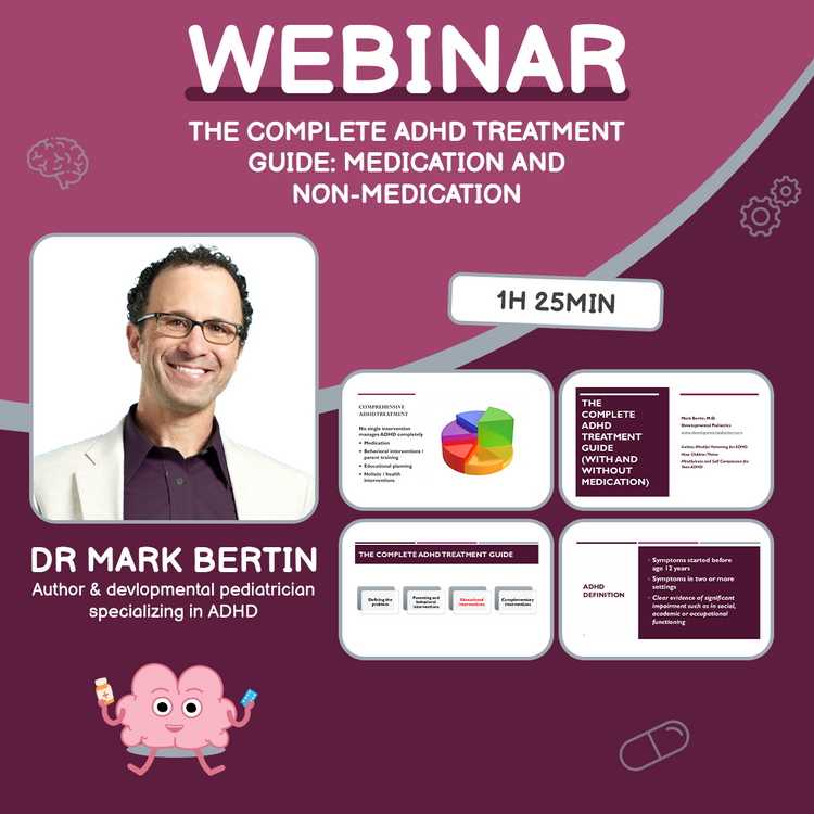 ADHD & Medication Webinar & E-Book Bundle
