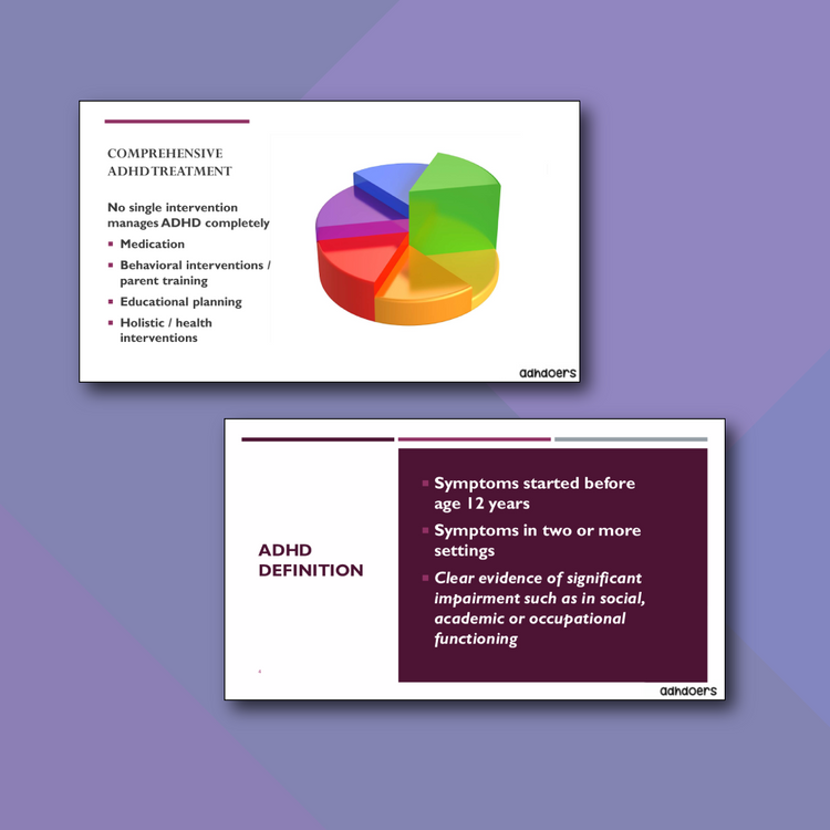 ADHD & Medication Webinar & E-Book Bundle