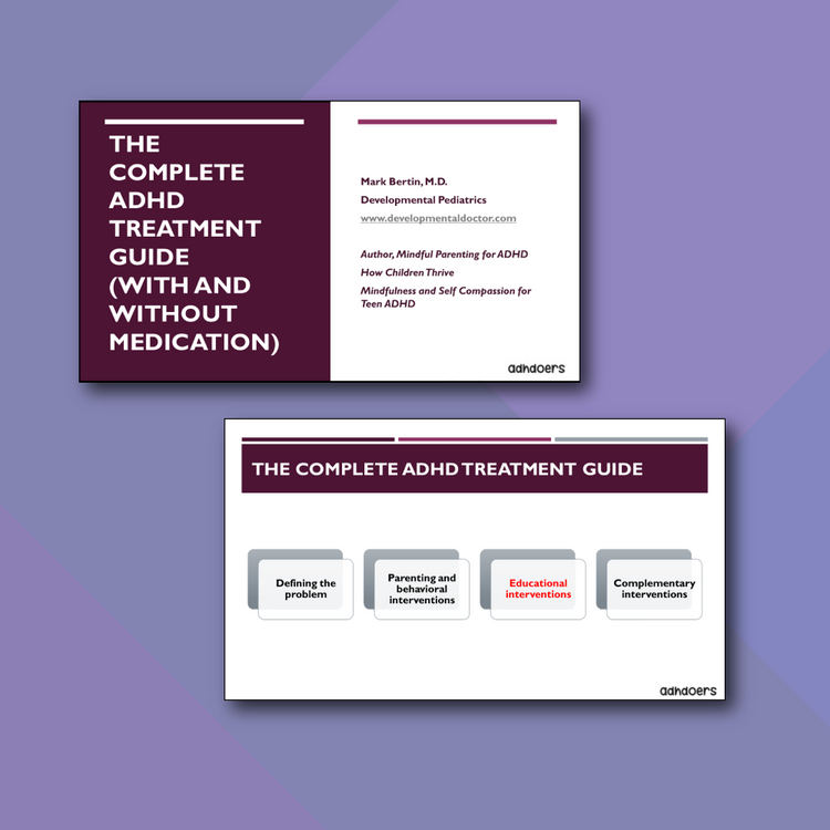 ADHD & Medication Webinar & E-Book Bundle