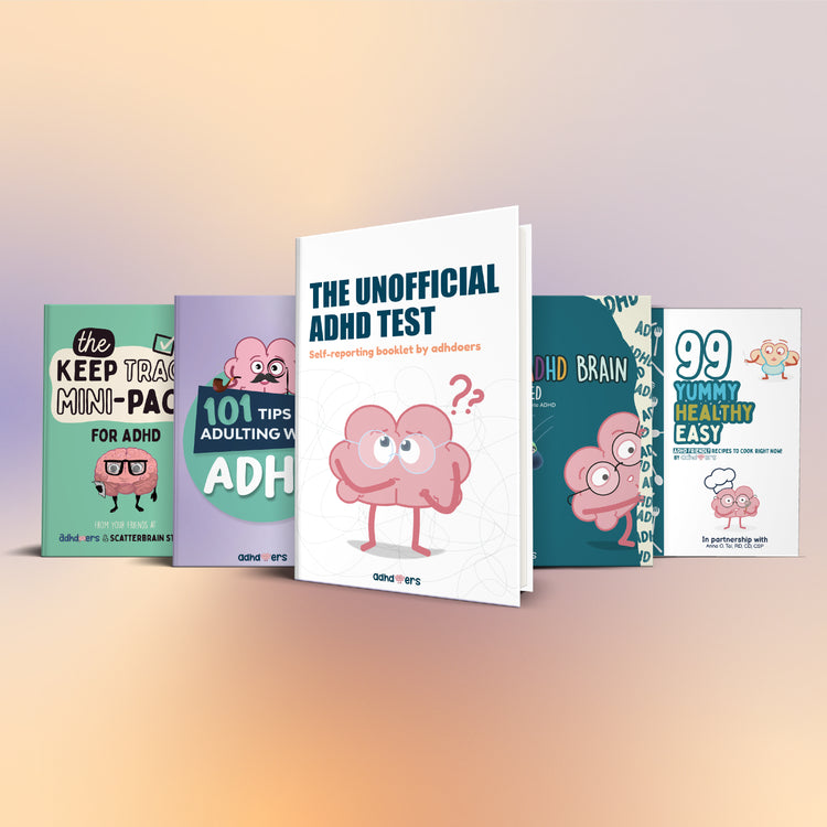 O pacote EVERYTHING ADHD - Pacote de e-books para impressão digital