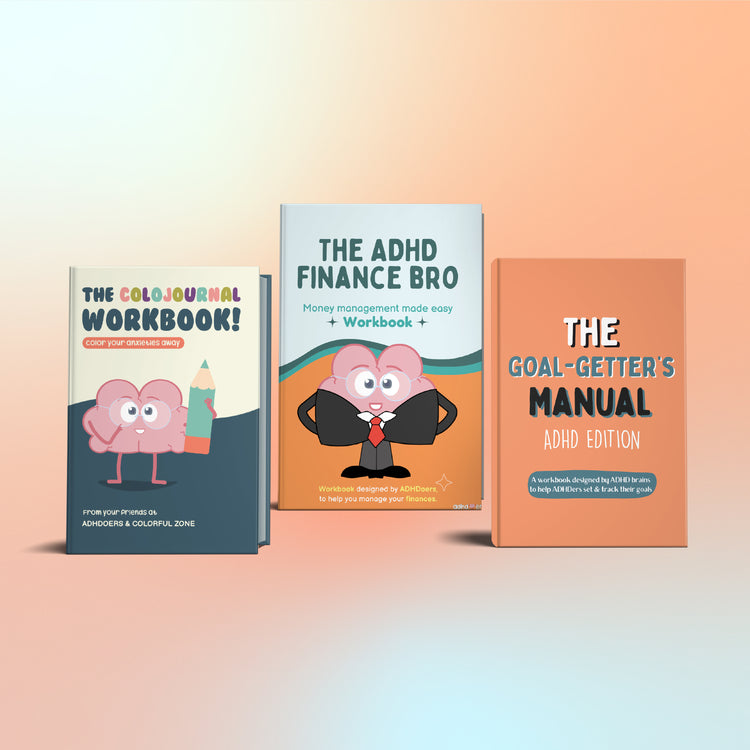 O pacote EVERYTHING ADHD - Pacote de e-books para impressão digital