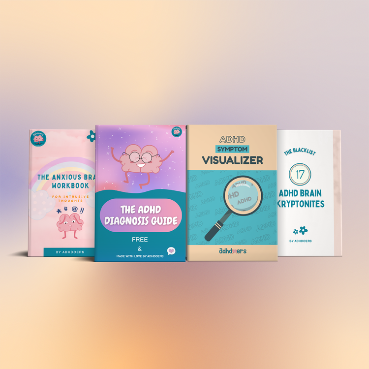 O pacote EVERYTHING ADHD - Pacote de e-books para impressão digital