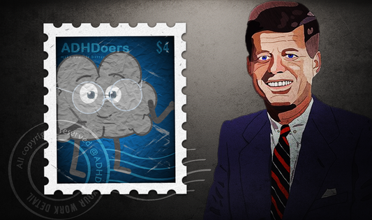 John Kennedy and a stamp brain