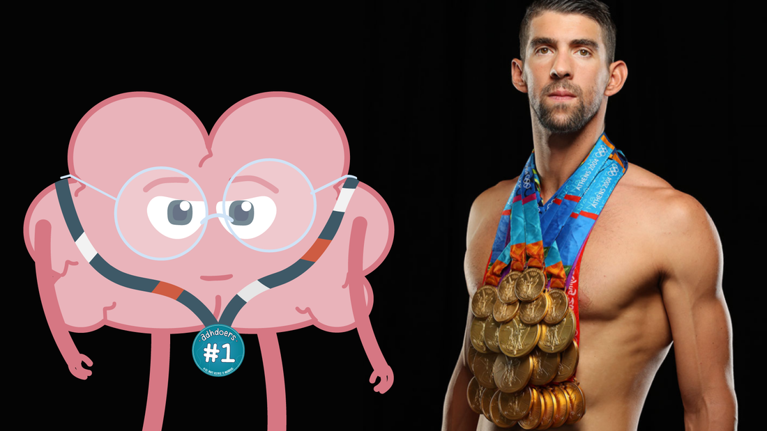 Micheal Phelps’ experience with ADHD