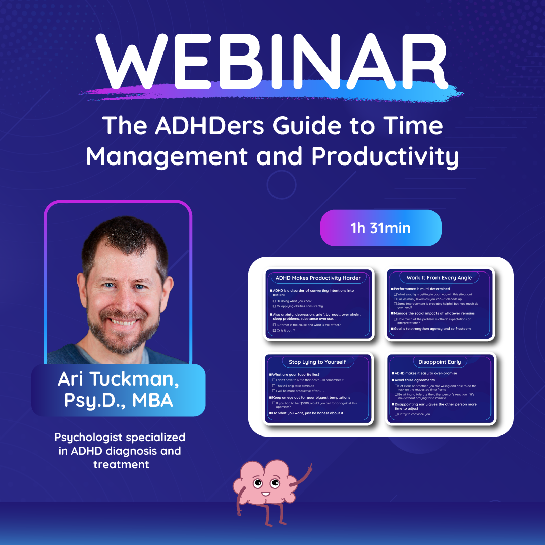The ADHDers Guide to Time Management and Productivity