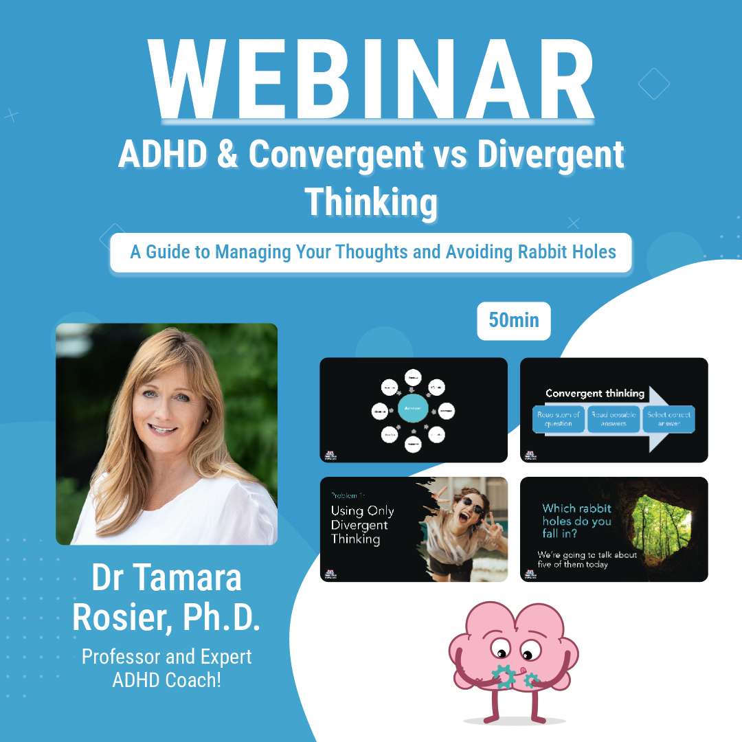 ADHD & Convergent vs Divergent Thinking