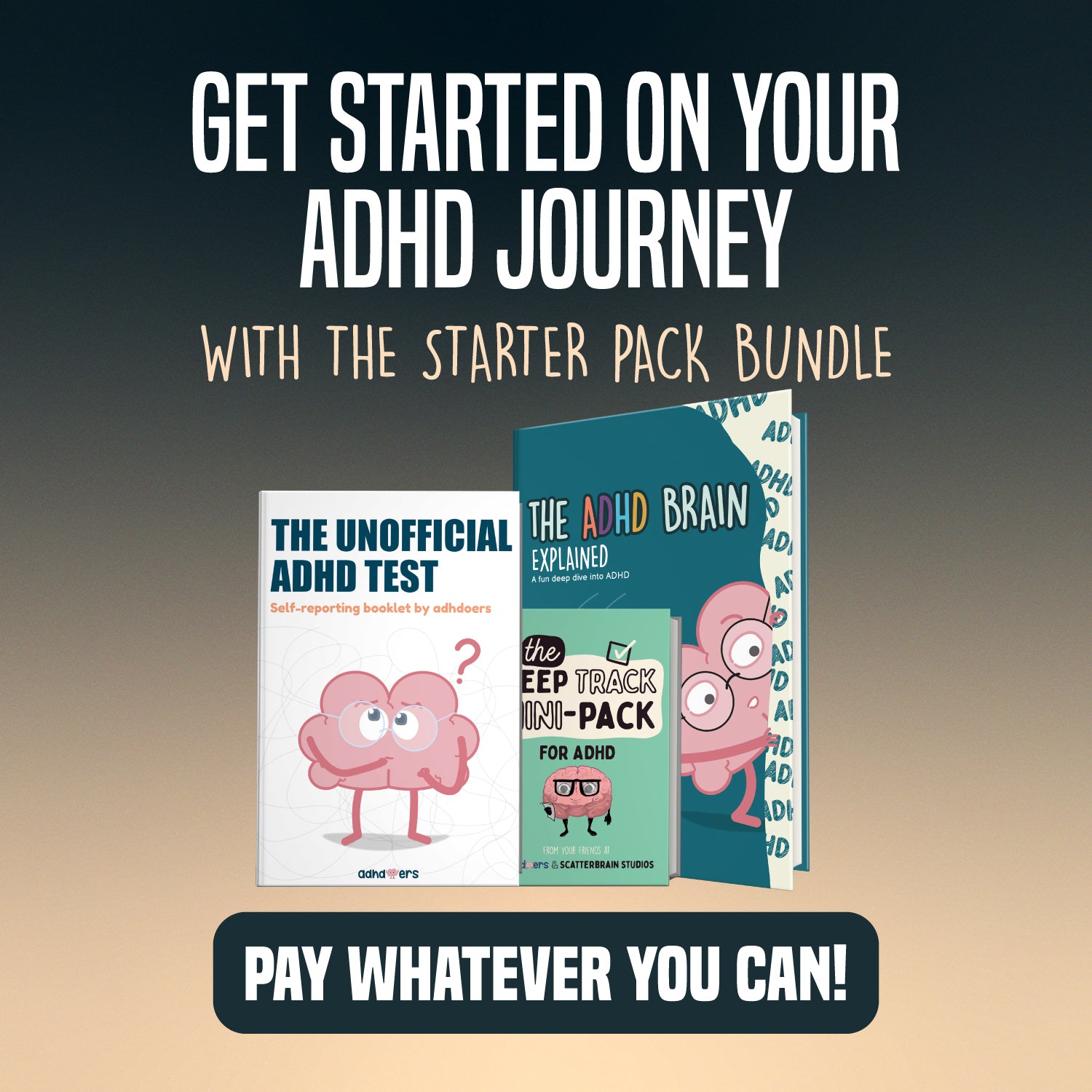 ADHDoers ADHD starter pack bundle