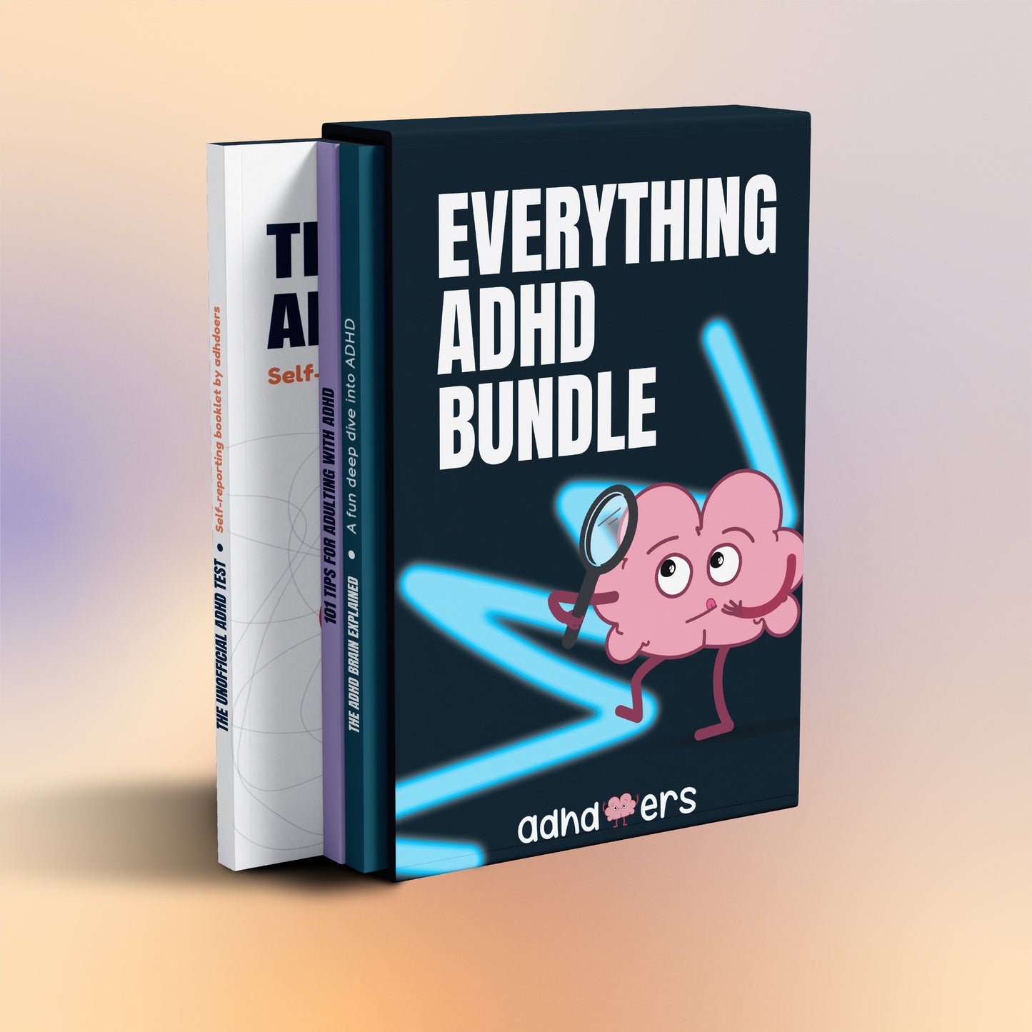 O pacote EVERYTHING ADHD - Pacote de e-books para impressão digital