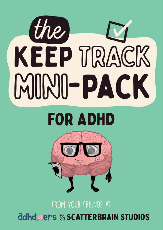 Keep Track Mini-Pack -  Digital Printable ADHD Tracker - ADHDoers