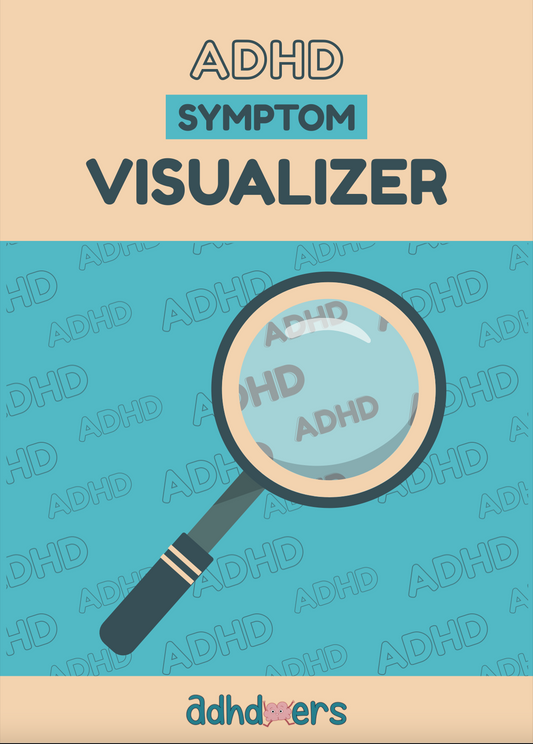 O visualizador de sintomas de TDAH