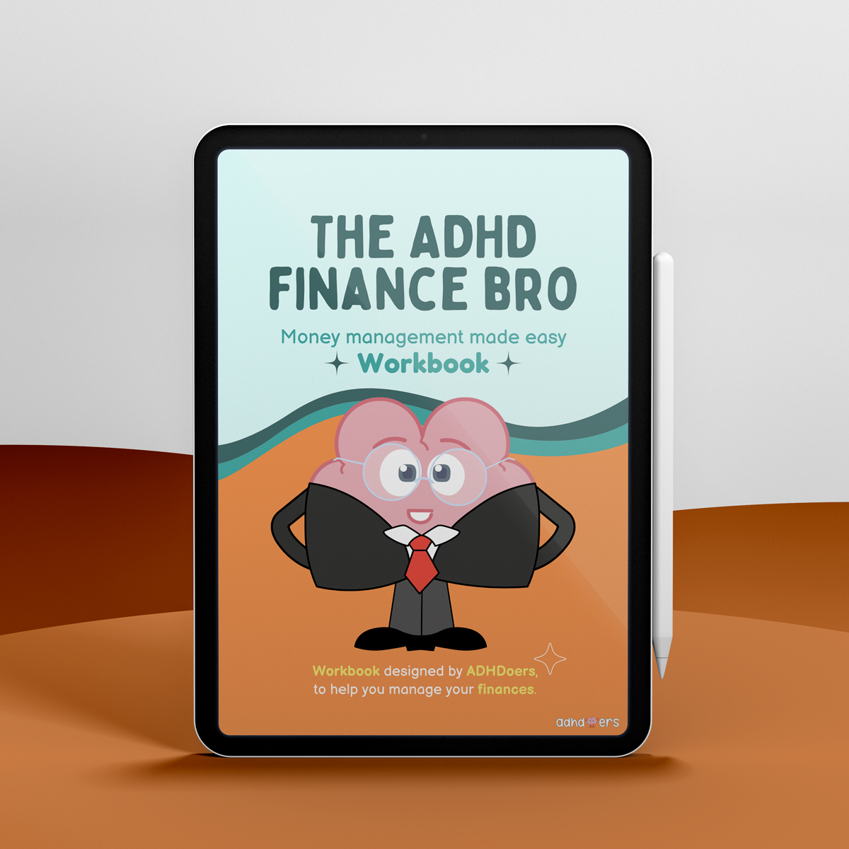 The ADHD Finance Bro Workbook- Digital Printable Workbook - ADHDoers