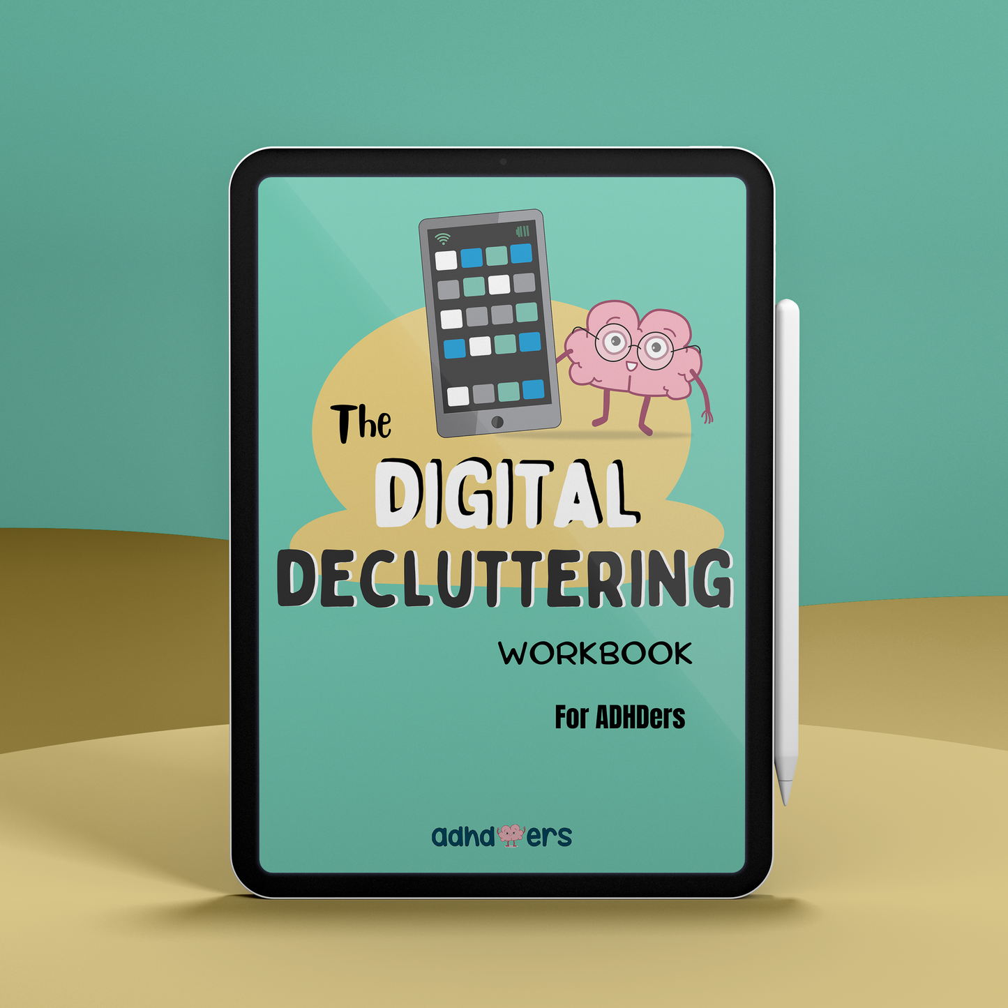 Digital Decluttering for ADHDers - Digital Printable workbook