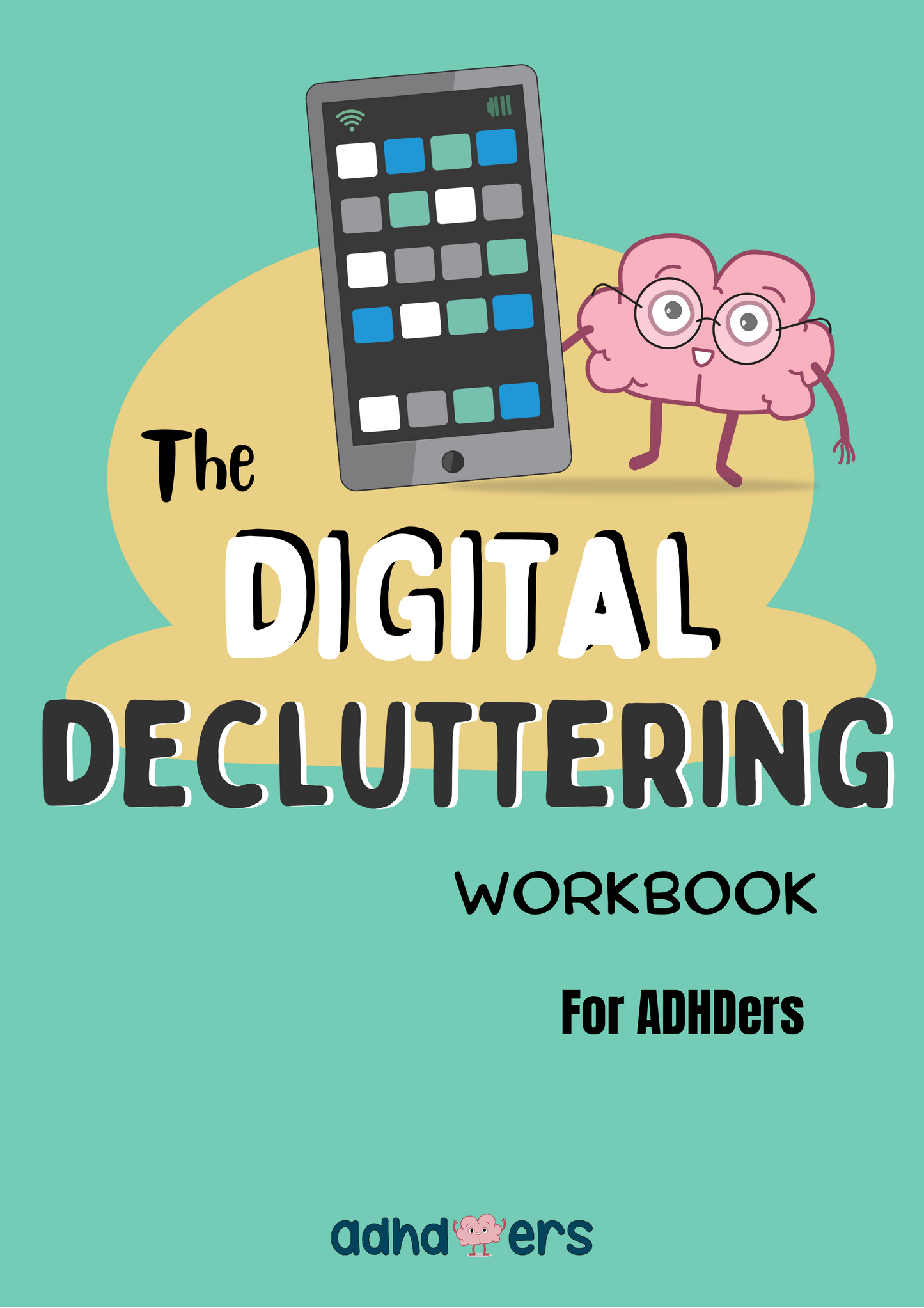 Digital Decluttering for ADHDers - Digital Printable workbook