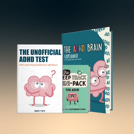 O ADHD Starter Pack - Pacote de e-books para impressão digital